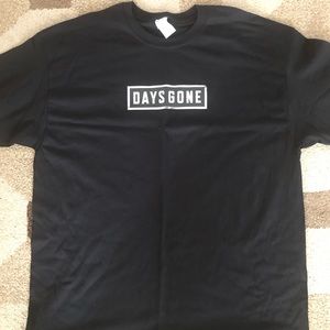 PS4 days gone custom shirt XL